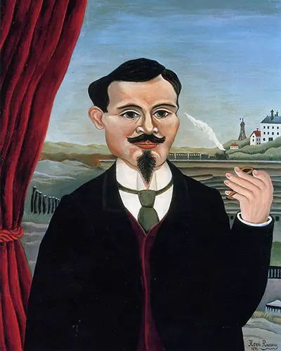 Portrait of Leon-Paul Fargue Henri Rousseau